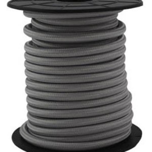 Bobine Cabo Eléctrico Têxtil 2x 0,75mm Cinza (10 mts) - GSC