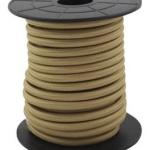 Bobine Cabo Eléctrico Têxtil 2x 0,75mm Castanho Claro (10 mts) - GSC