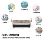 Plataforma de Vibração com 2 Bandas Elásticas para Treinamento de Fitness 200 W com Controle Remoto e Carga 120 kg