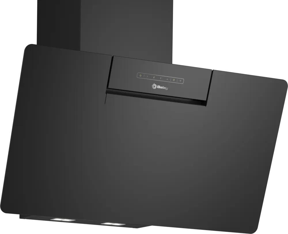 Exaustor Chaminé de Parede 3BC587GNH 431m³/h (Preto) - BALAY