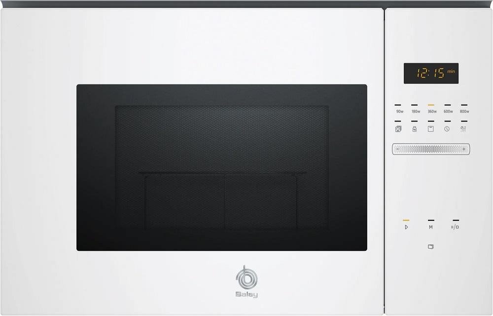 Microondas de Encastre 800W 20L + Grill (Branco) - BALAY