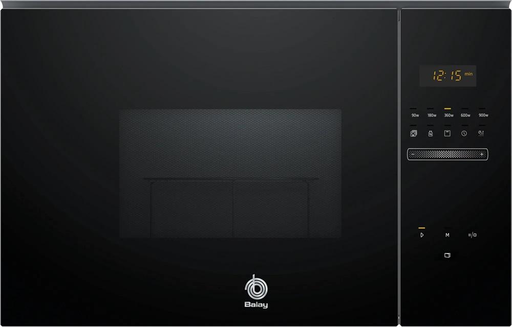 Microondas Encastre Grill 3CG5175N2 25L 900W (Preto) - BALAY