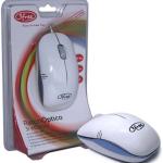 Rato Óptico USB 1600DPI (Branco/Azul) - 3FREE