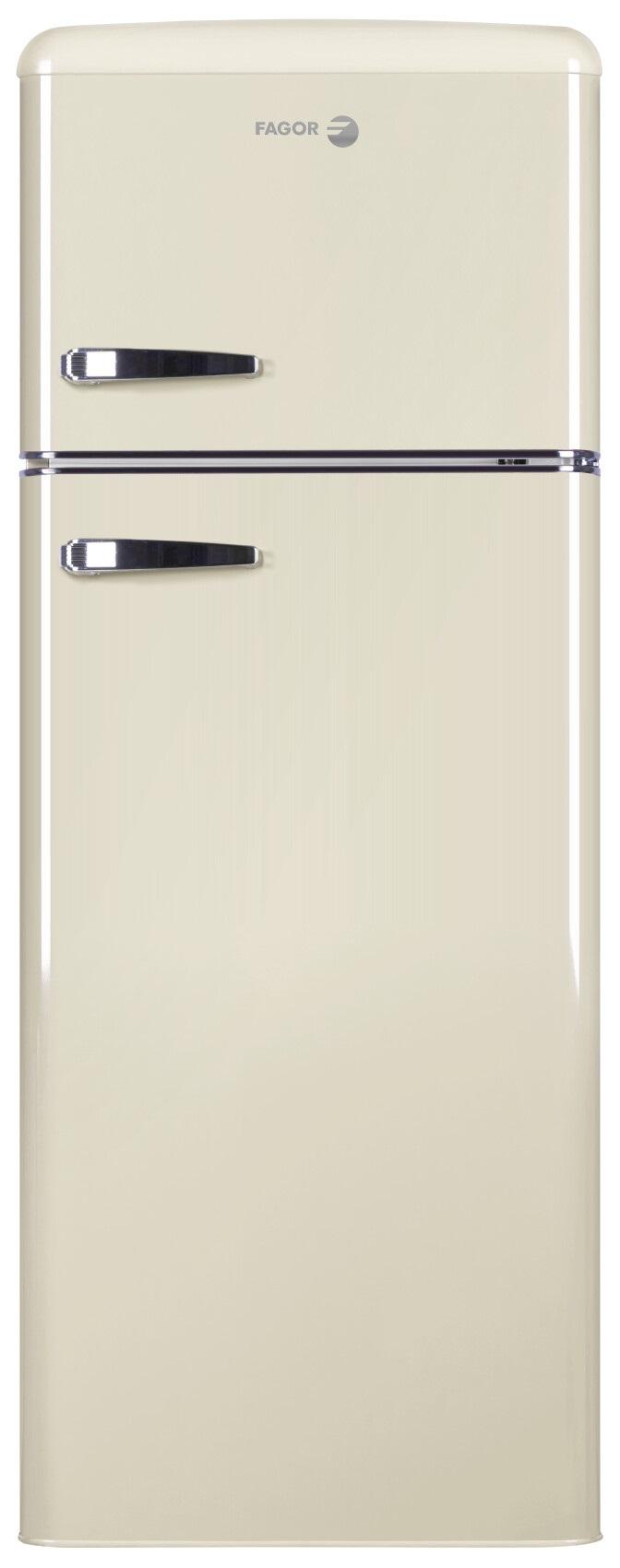 Frigorífico 2 Portas Retro 206L 3FFV - 1455BG (Bege) - FAGOR