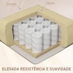 Poltrona de Massagem Poltrona Relax Elétrica com 4 Modos de Vibração Reclinação 145° Estofada em Microfibra Controlo Remoto Mesa 2 Bolsos Laterais e Suporte para Copos 77x93x105cm Bege