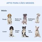 Gaiola para Cães com 2 Portas Gaiola para Animais de Estimação Dobrável com Alça de Transporte Aço 92x57x62,5cm Preto