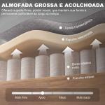 Poltrona de Sala com Apoios de Braços e Pés de Madeira Carga 160 kg para Quarto Escritório Sala de Estar 74x86x102 cm Cinzento