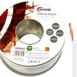 Bobine Cabo Coluna Branco 2x 1,50 mm² (100 mts) - NIMO