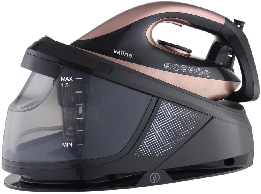Ferro de Engomar a Vapor c/ Caldeira Tatarli 2400W (Preto) - VALINE