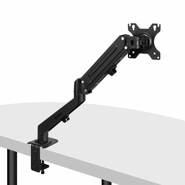 Suporte de Mesa para Ecrã LINDY EINZELMONTAGE - SCHWARZ