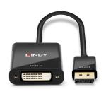 Adaptador DisplayPort para adaptador DVI LINDY 41734 Preto