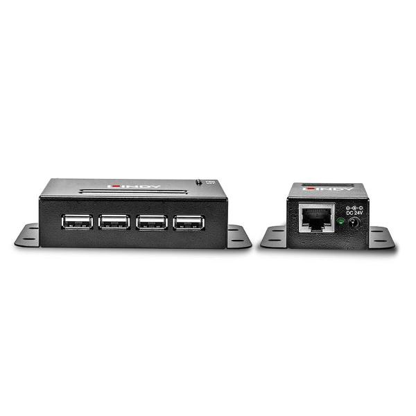 Adaptador HDMI para DVI LINDY 42681 Preto