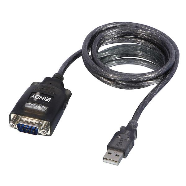 Adaptador USB para RS232 LINDY 42686 1,1 m