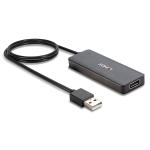 Hub USB LINDY 42986 Preto