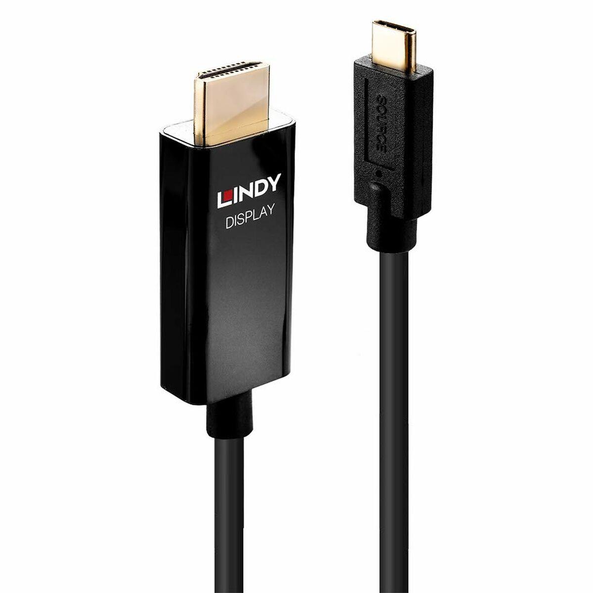 Adaptador USB-C para HDMI LINDY 43293 3 m