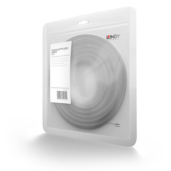 Cabo de rede rígido UTP Categoria 6 LINDY 45352 Cinzento 1 m 1 Unidade