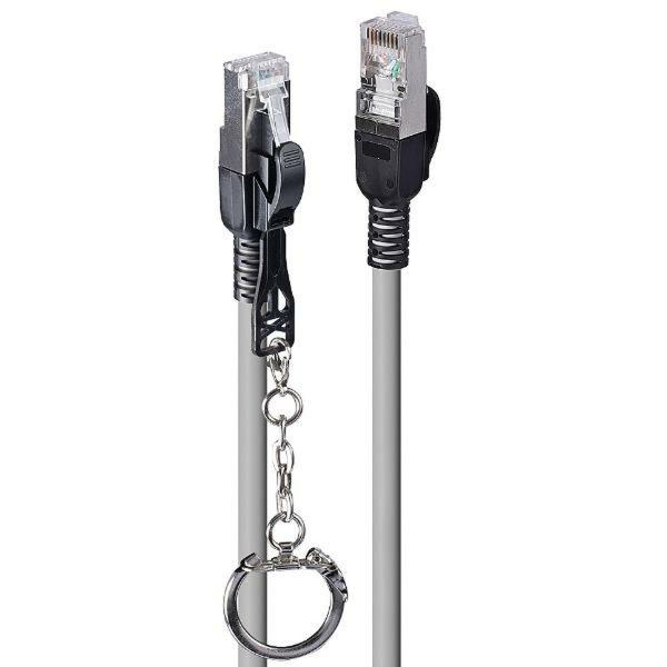 Cabo de rede rígido FTP Categoria 6 LINDY 47609 Cinzento 20 m 1 Unidade