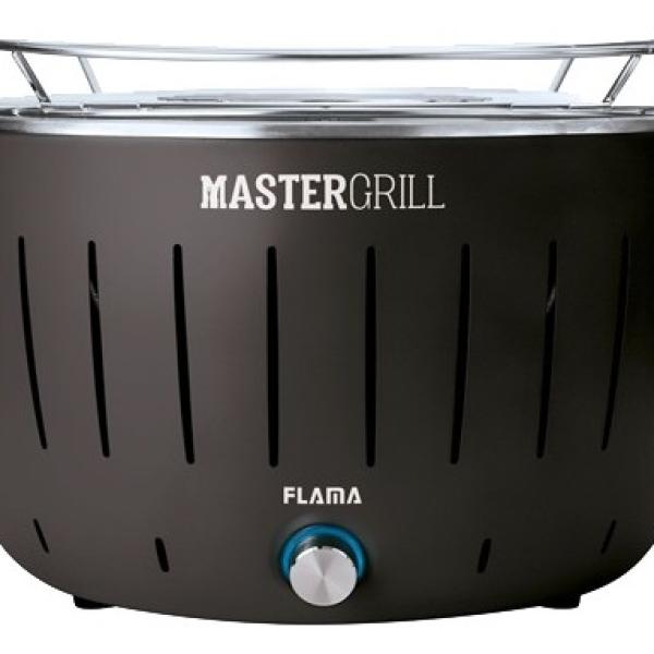 Grelhador Barbecue a Carvão 31cm (Preto) - FLAMA