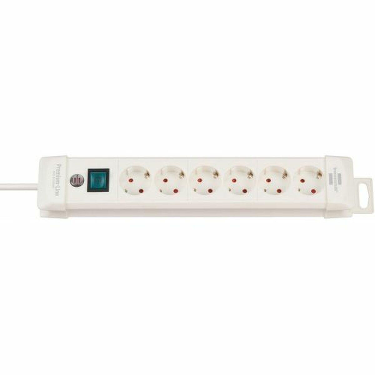 Extensão com 6 Tomadas com Interruptor Brennenstuhl Premium-Line 3600 W (3 m)