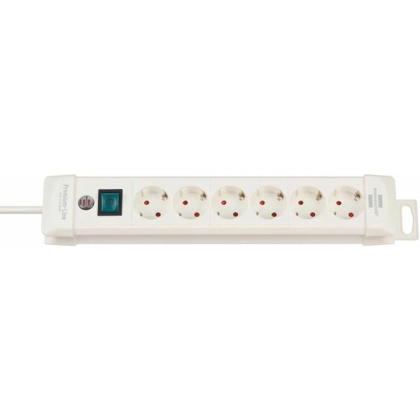 Extensão com 6 Tomadas com Interruptor Brennenstuhl Premium-Line 3600 W (3 m)