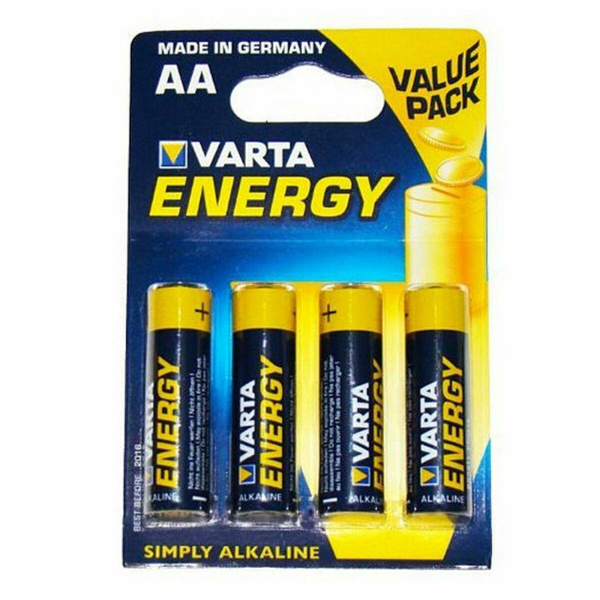 Pilhas Alcalinas Varta Energy AA 1,5 V AA (4 Unidades)
