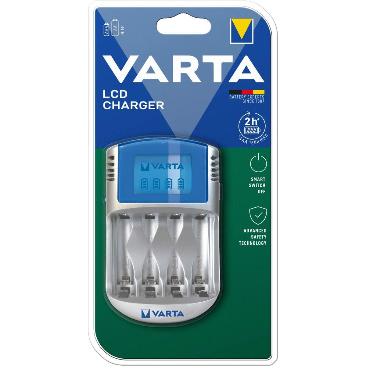 Carregador de pilhas Varta 4 Pilhas AA/AAA 12 V