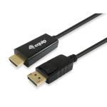 Adaptador DisplayPort para HDMI Equip 119390 Preto 2 m