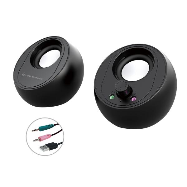 Altifalante PC Conceptronic BJORN01B Preto 10 W