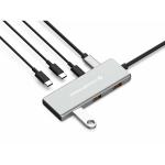 Hub USB Conceptronic 110519707101 Prateado