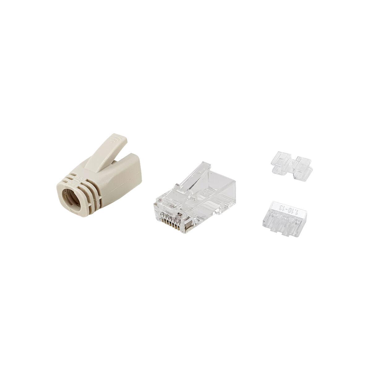 Conector RJ45 Categoria 6 UTP Equip 121176 Transparente 100 Unidades