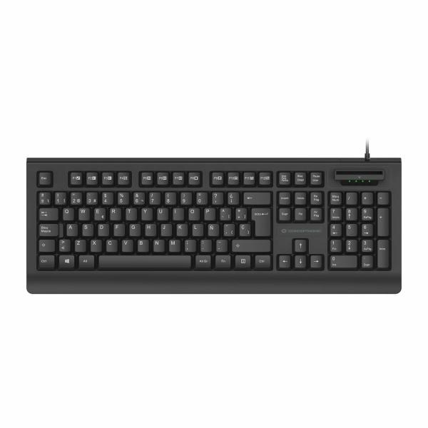 Teclado Conceptronic 120850307101 Preto Qwerty espanhol