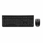 Teclado e Rato sem Fios Cherry JD-0710ES-2 Preto Qwerty espanhol QWERTY