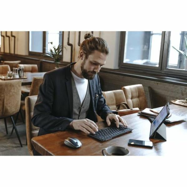 Teclado Cherry KW 9200 MINI Qwerty espanhol Preto