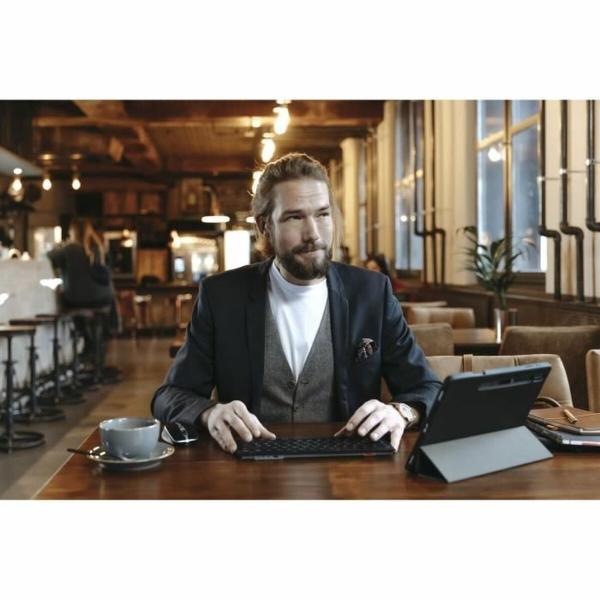 Teclado Cherry KW 9200 MINI Qwerty espanhol Preto