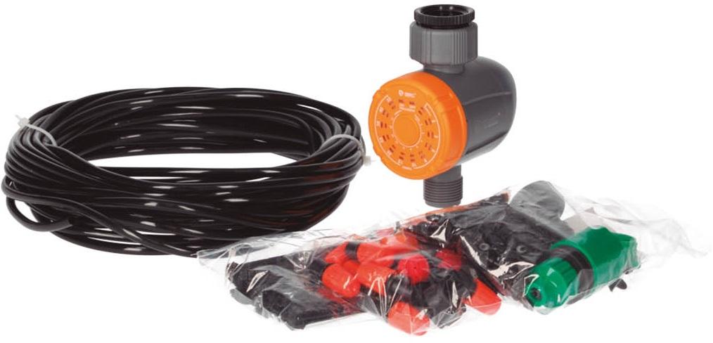 Sistema Completo de Rega Gota - a - Gota c/ Programador Automático (15 mts) - GSC