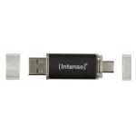 Memória USB INTENSO Twist Line 256 GB Antracite (2 Unidades)
