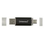 Memória USB INTENSO Twist Line 256 GB Antracite (2 Unidades)