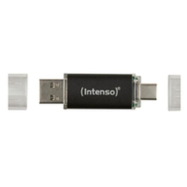 Memória USB INTENSO Twist Line 256 GB Antracite (2 Unidades)
