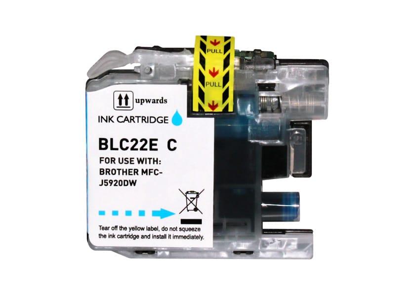 Tinteiro Compatível Brother LC22E Substitui LC22EC Azul — Recondicionado
