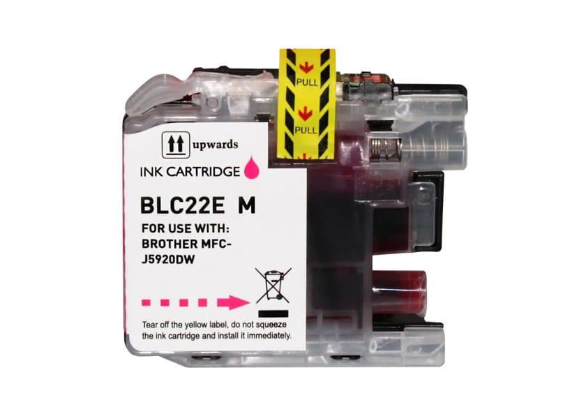 Tinteiro Compatível Brother LC22E Substitui LC22EM Magenta — Recondicionado