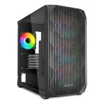 Caixa Semitorre ATX Sharkoon MK3 RGB Preto