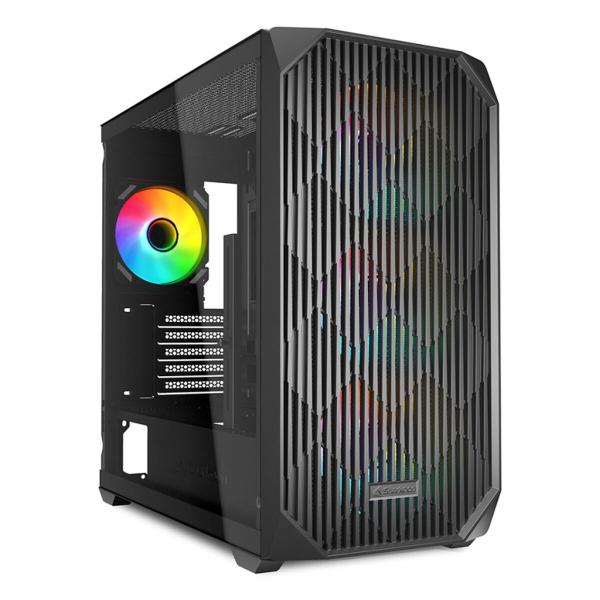 Caixa Semitorre ATX Sharkoon MK3 RGB Preto