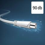 Cabo HDMI Hama 00205046 Branco 3 m