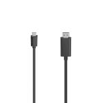 Cabo USB-C para HDMI Hama 00200718 1 m Preto