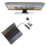 Hub USB Hama 00200117 Preto 60 W