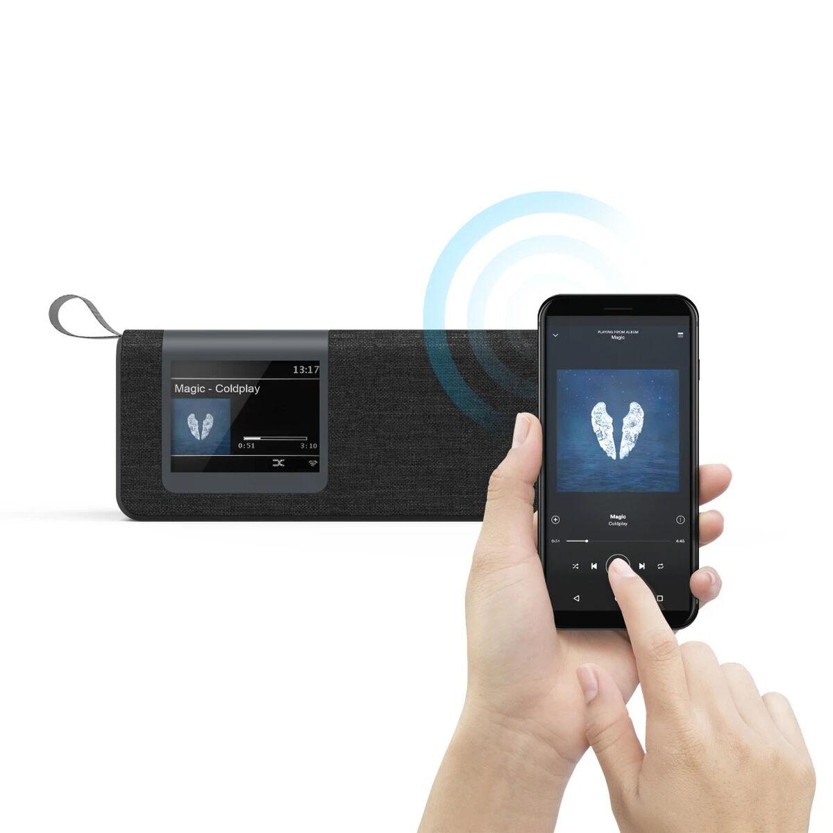 Rádio Hama DR200BT Preto