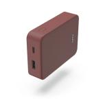 Powerbank Hama FABRIC10 Vermelho 10000 mAh