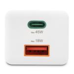 Carregador de Parede Hama 00201993 Branco 45 W