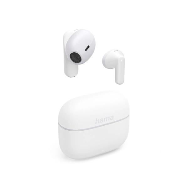 Auriculares Sem Fios com Estojo de Carregamento Hama 00221753 Branco