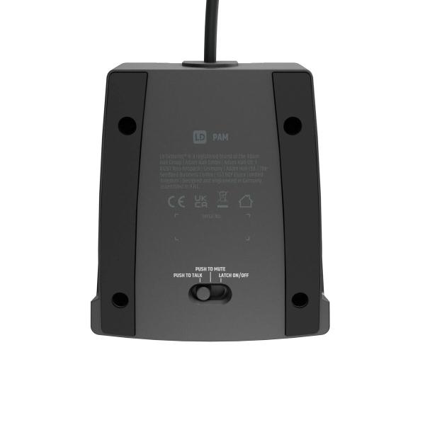 Microfone de mesa LD System LDPAM Preto